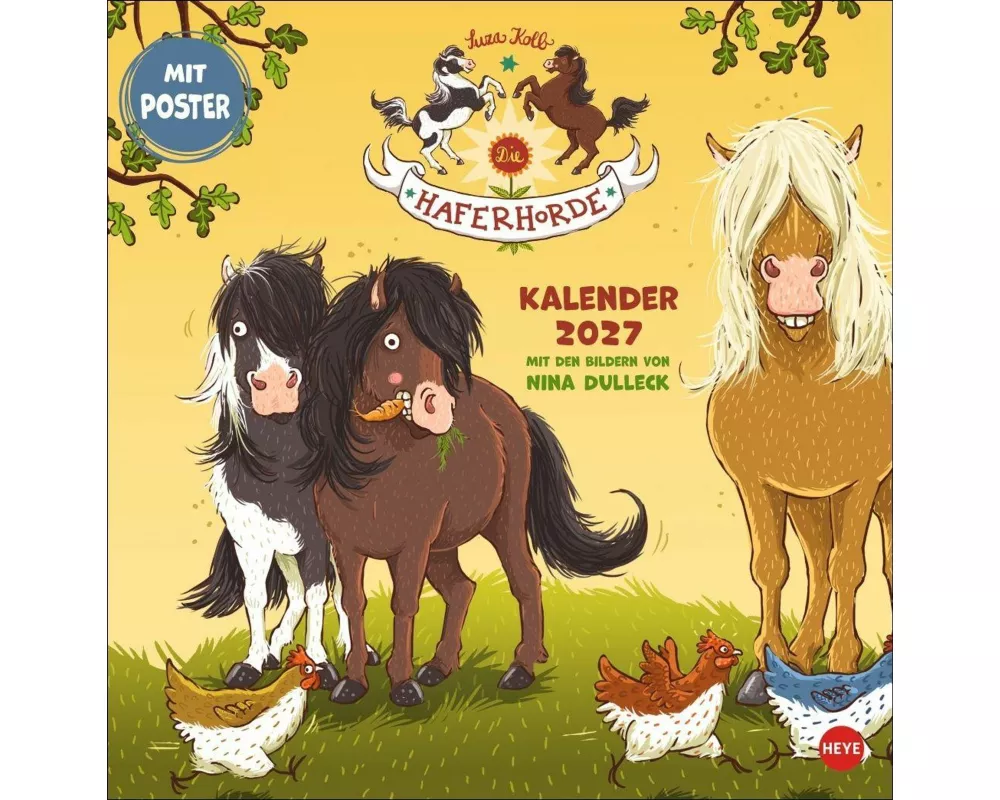 Haferhorde Broschurkalender 2027