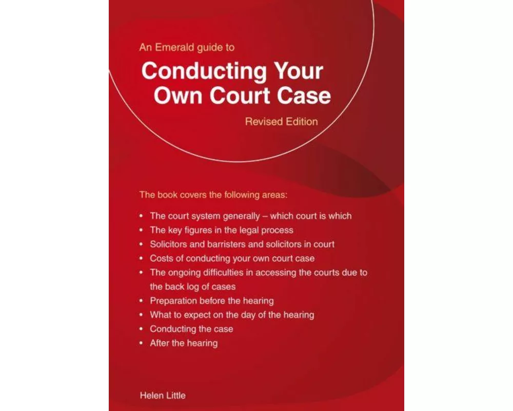 Conducting Your Own Court Case