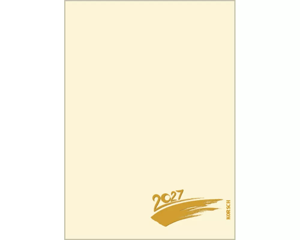 Foto-Malen-Basteln Bastelkalender A5 chamois 2027