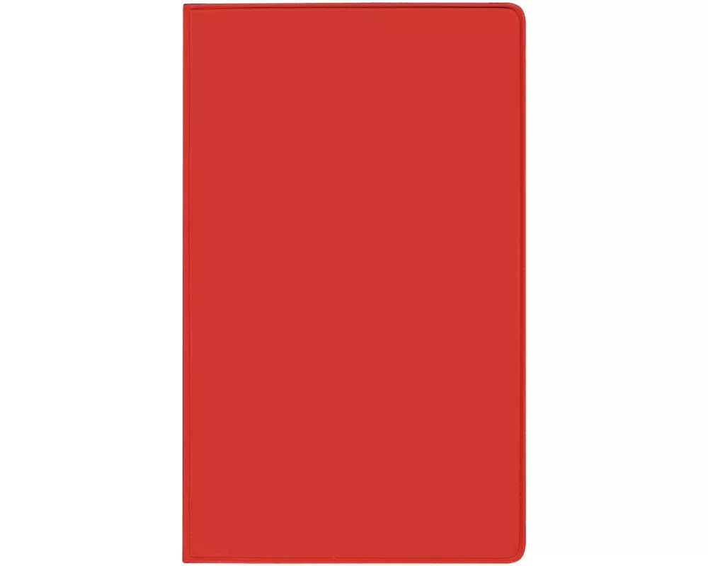 Taschenkalender Saturn Leporello PVC rot 2027