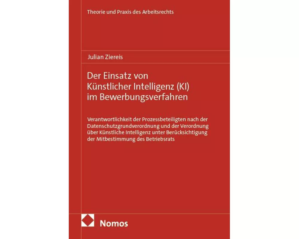 Der Einsatz von Künstlicher Intelligenz (KI) im Bewerbungsverfahren