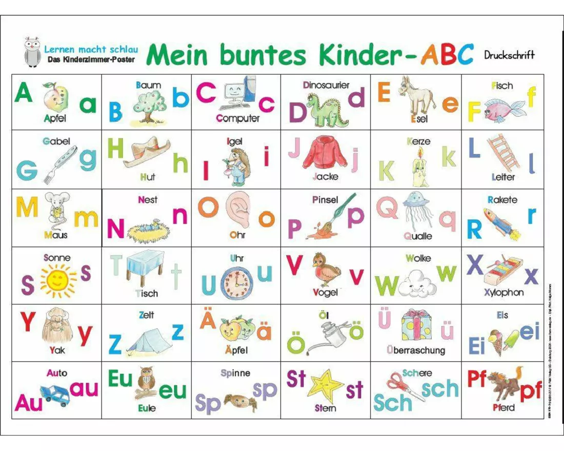 Mein buntes Kinder-ABC