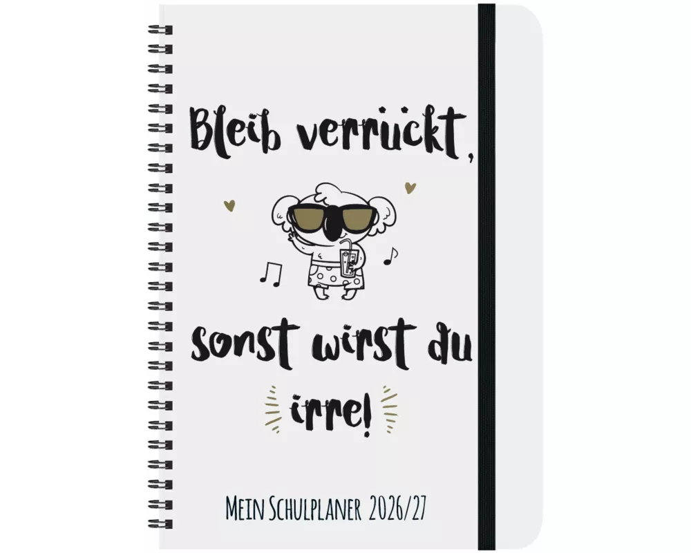 Schülerkalender Bleib verrückt 2026/2027