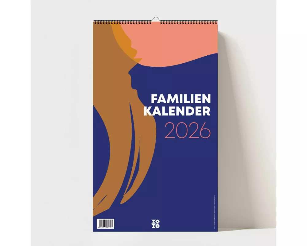 Der Familienkalender, Wandkalender, Familienplaner 2026 mit 5 Spalten
