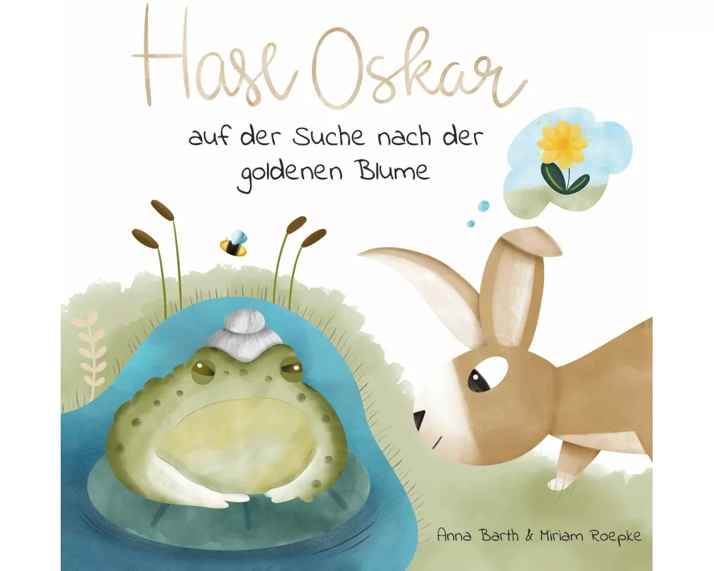 Hase Oskar auf der Suche nach der goldenen Blume