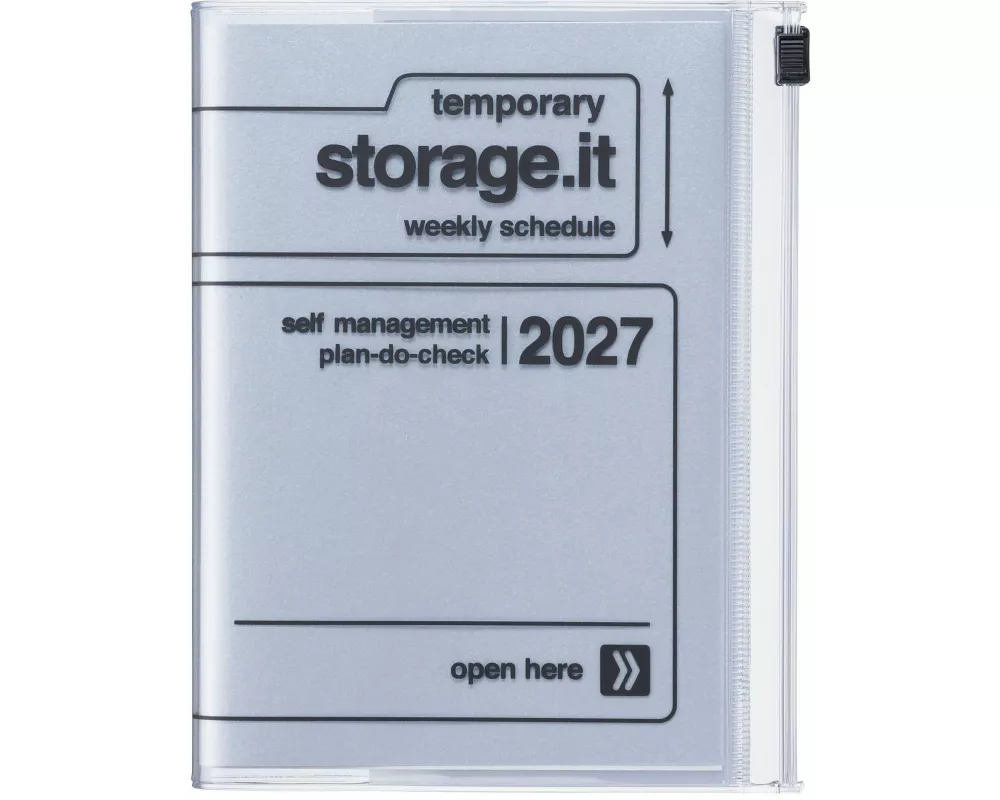 MARK'S 2026/27 Diary A6 Storage.it // Silver