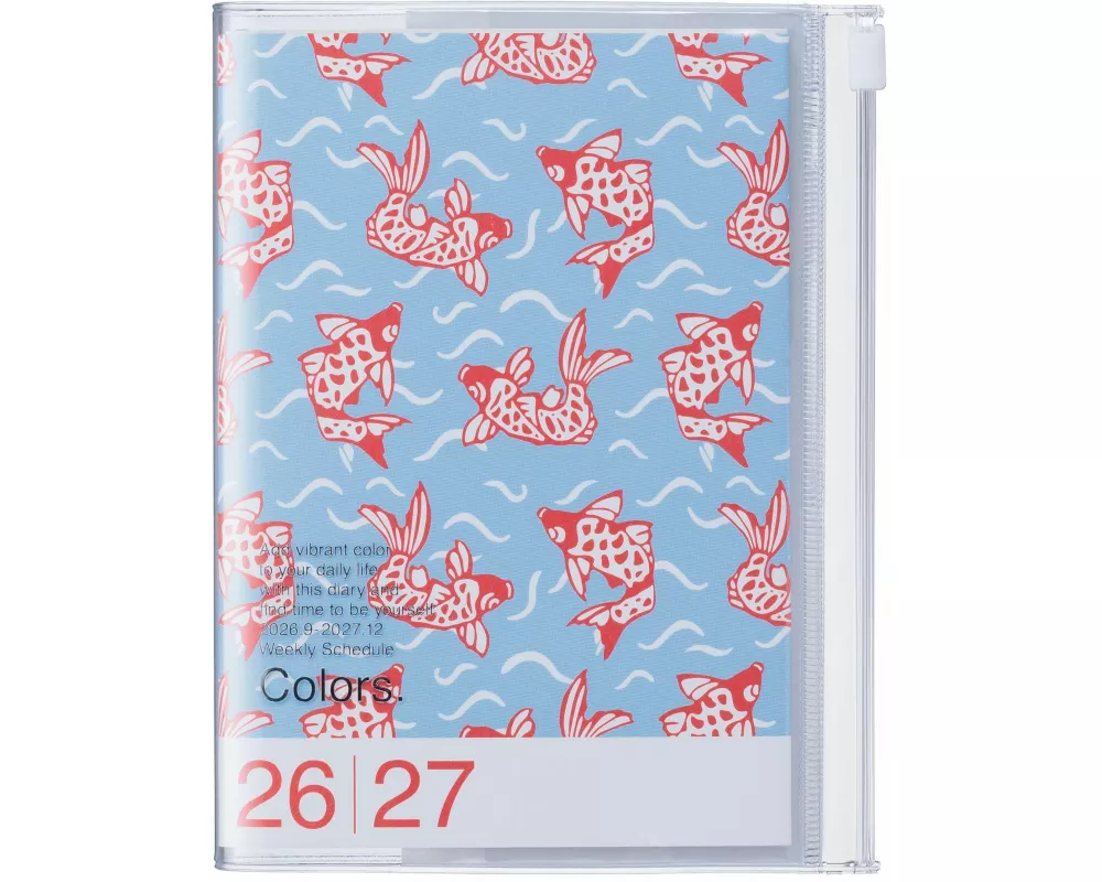 MARK'S 2026/27 Diary A6 Pattern // Fish