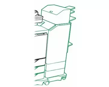 LEXMARK finisher, Tall, HV Multi. staple, Punch for CX825/CX860