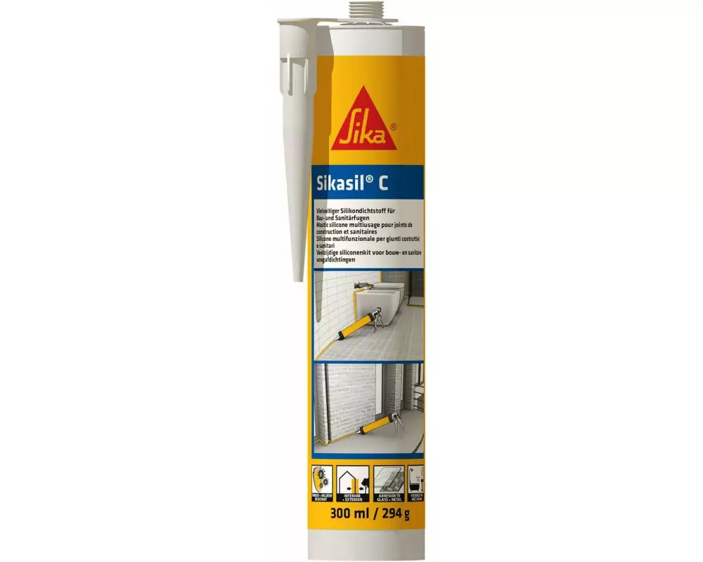 Sika Sikasil C Sanitärsilikon Karamel 300 ml