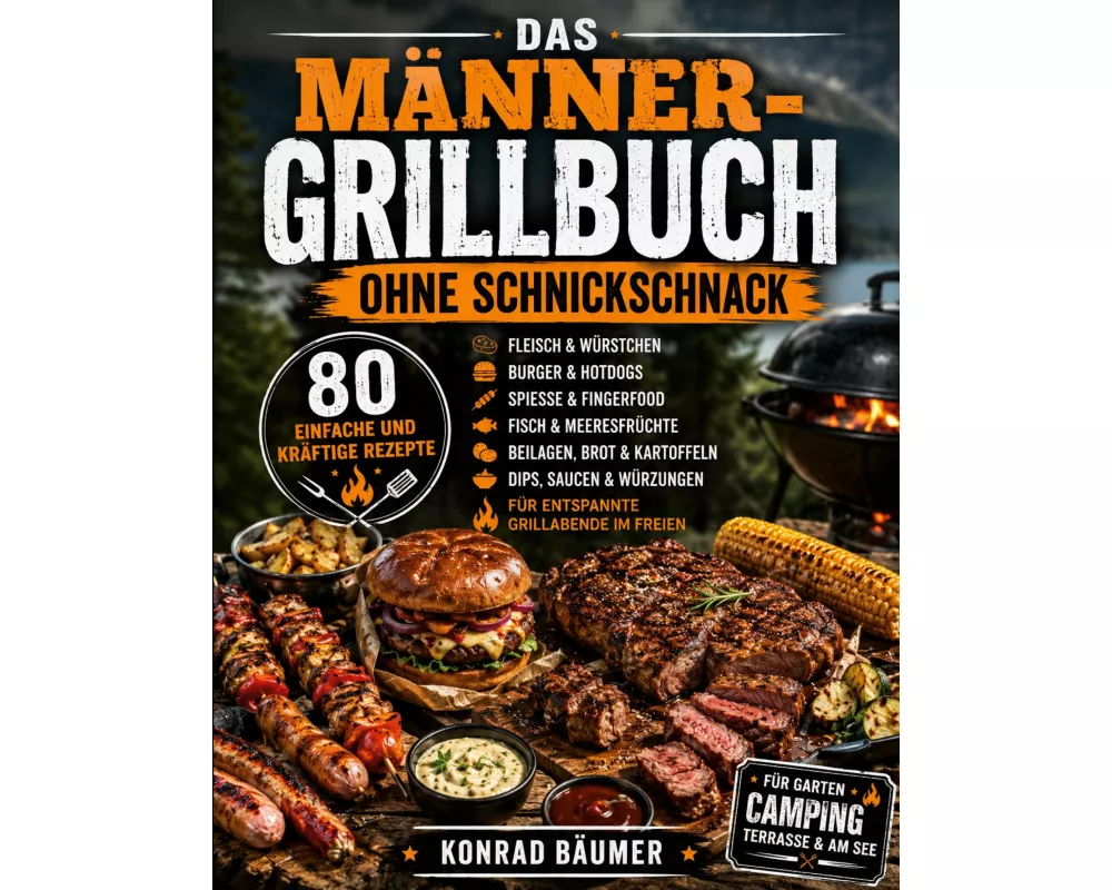 Das Männer-Grillbuch ohne Schnickschnack