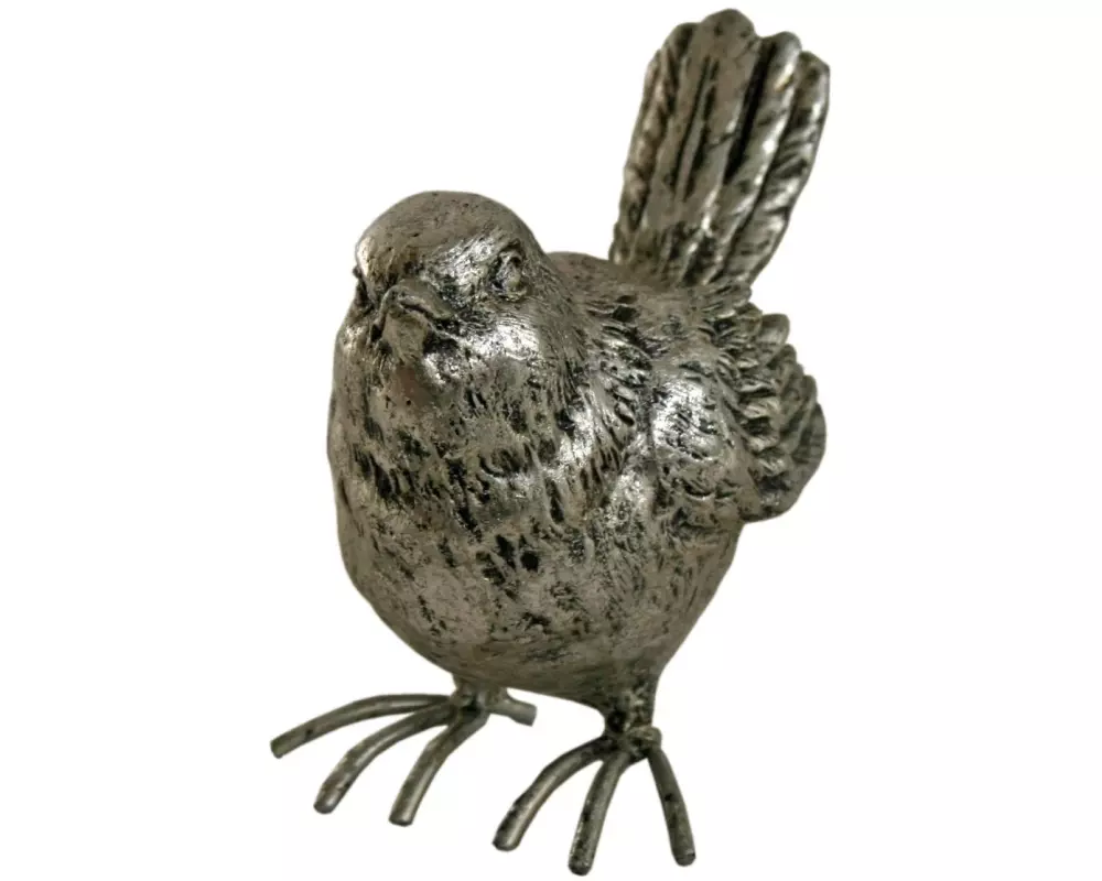 Originals Aufsteller Vogel, Silber