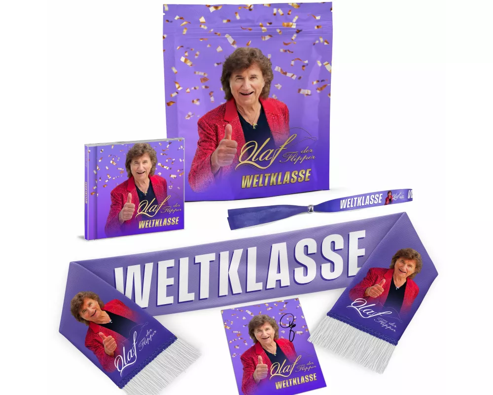 Weltklasse (Fanbox in Ziptasche)