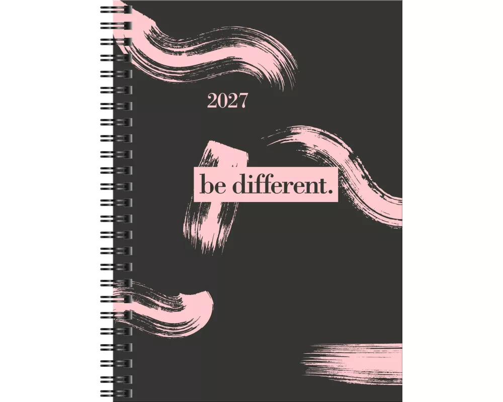 rido/idé 7021807027 Buchkalender Mod. Timing 1 2027 "be different" A5, Papier