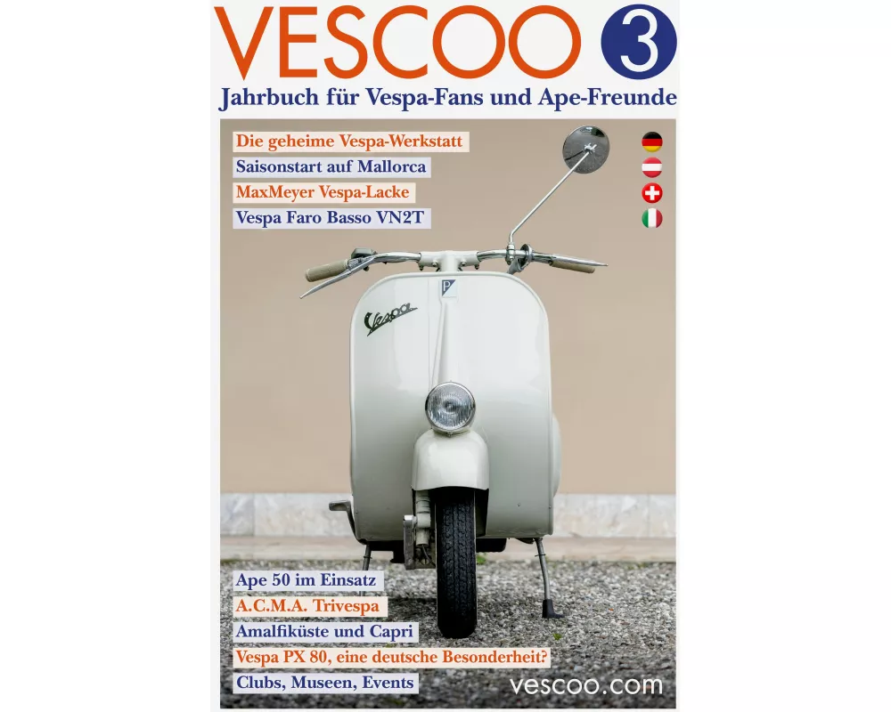 VESCOO Jahrbuch für Vespa-Fans und Ape-Freunde