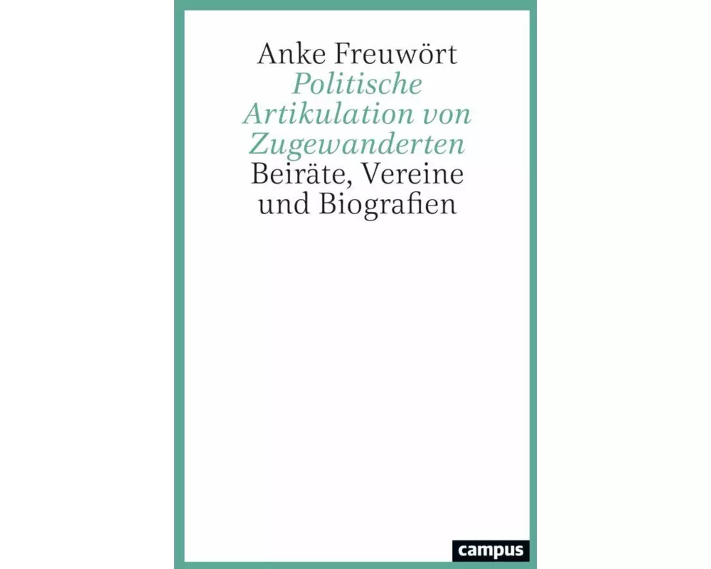 Politische Artikulation von Zugewanderten
