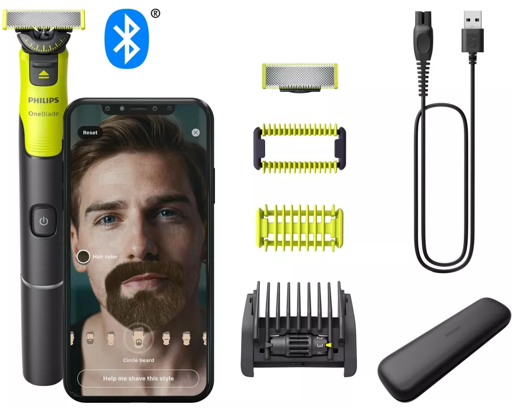 Philips Multirasierer OneBlade Face + Body QP4631/65