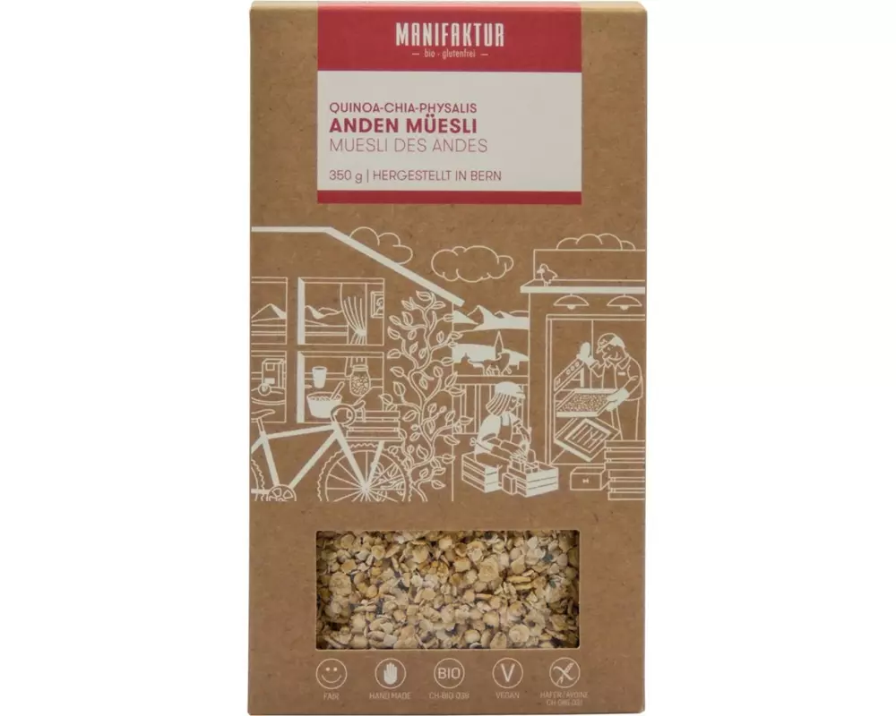 Manifaktur Quinoa Anden-Müesli 350 g