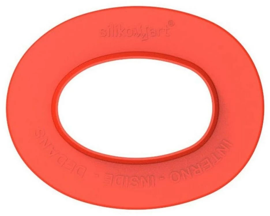 Silikomart Silikomart – Kaffeebohne 110 Silikon Grau Rot