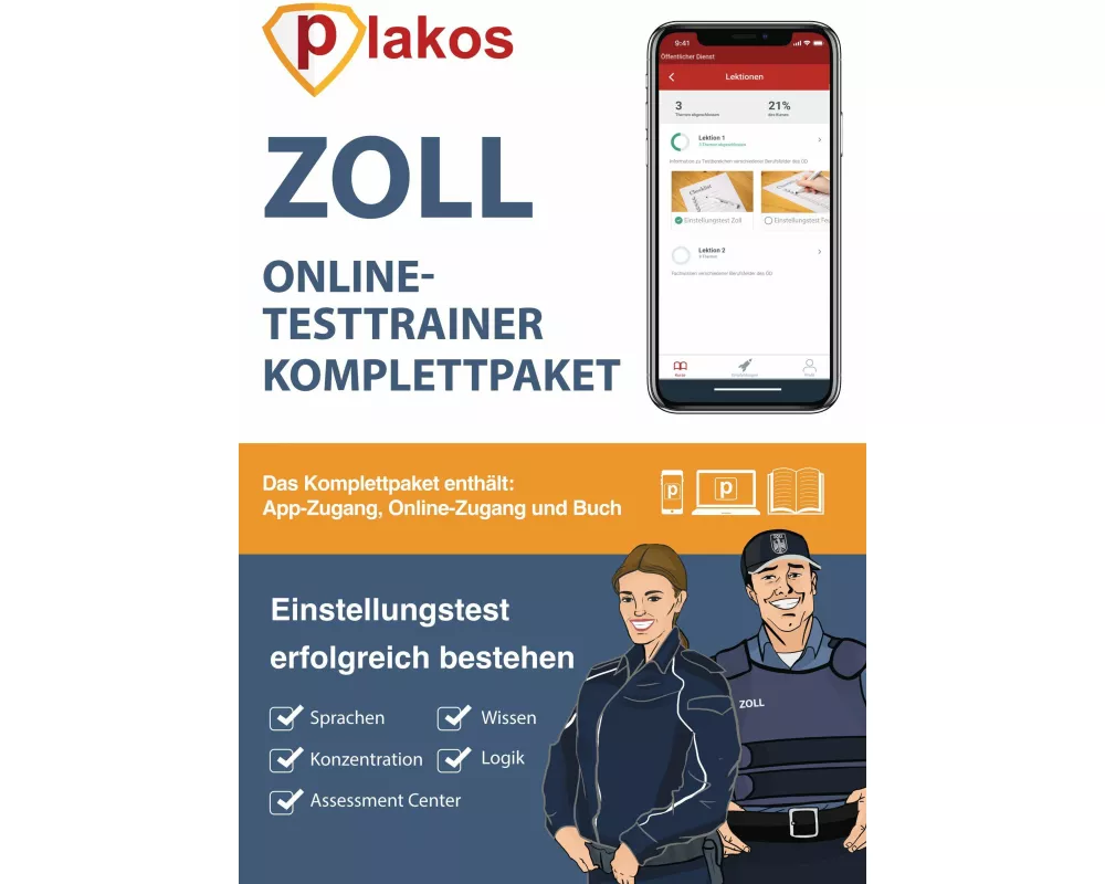 Zoll Einstellungstest Komplettpaket