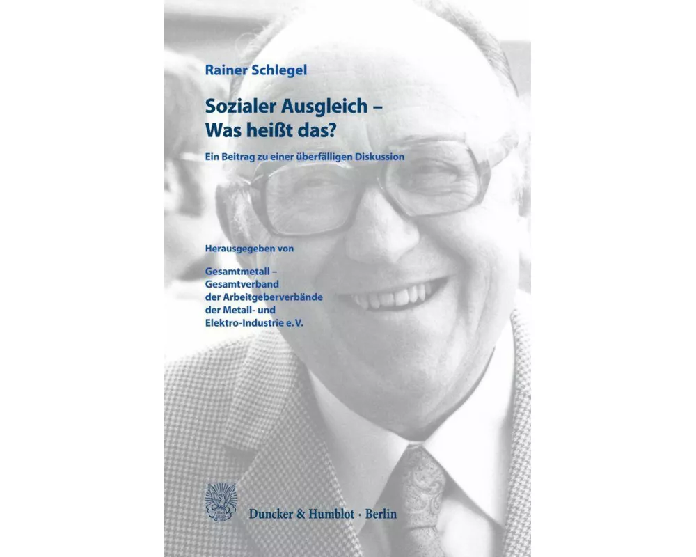 Sozialer Ausgleich - Was heißt das?