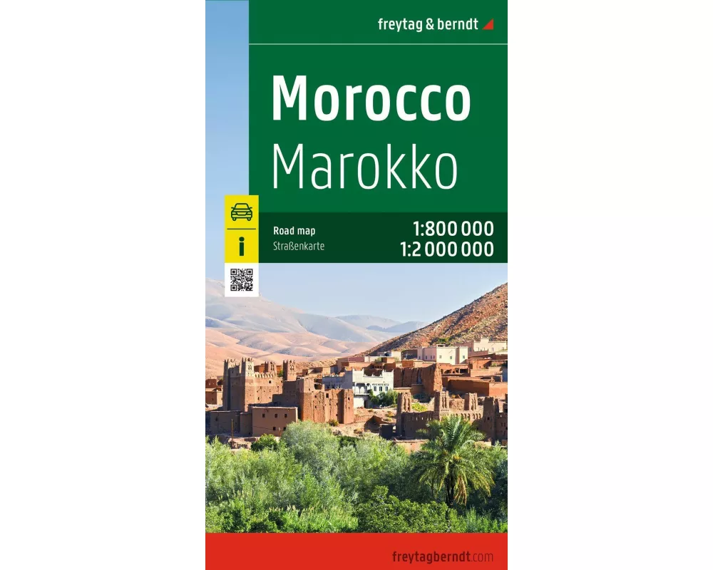 freytag & berndt Straßenkarte Marokko 1:800.000