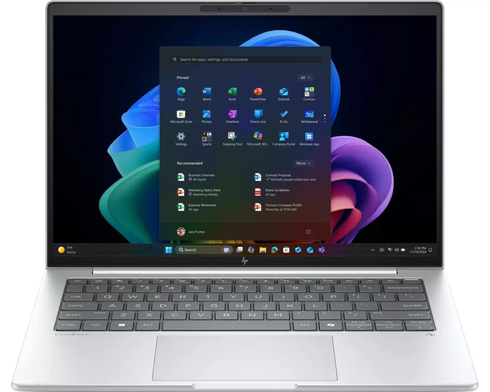 HP EliteBook 8 G1a 14 Next Gen AI PC AD4F6ET SureView 5