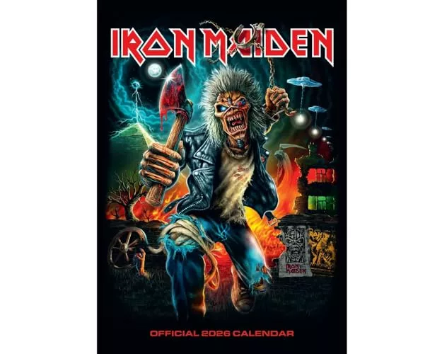 Iron Maiden 2026 A3 Calendar