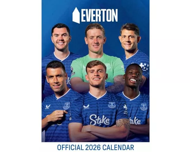 Everton Fc 2026 A3 Calendar