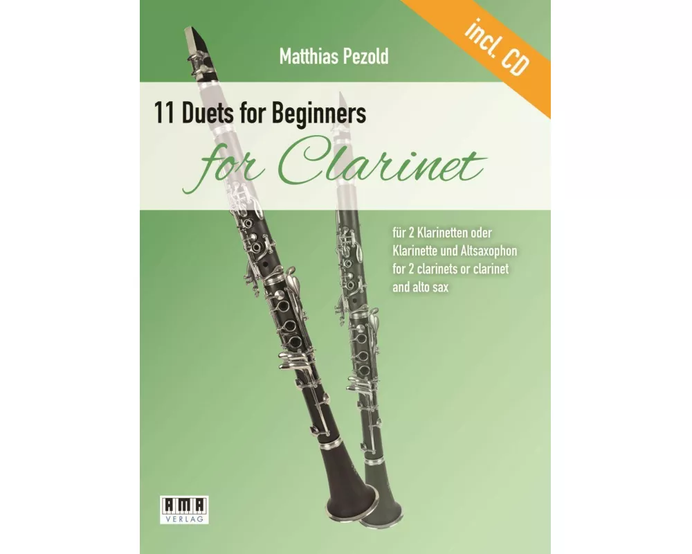 11 Duets for Beginners for Clarinet