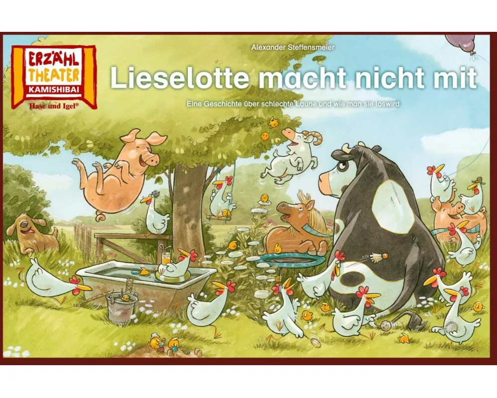 Lieselotte macht nicht mit / Kamishibai Bildkarten