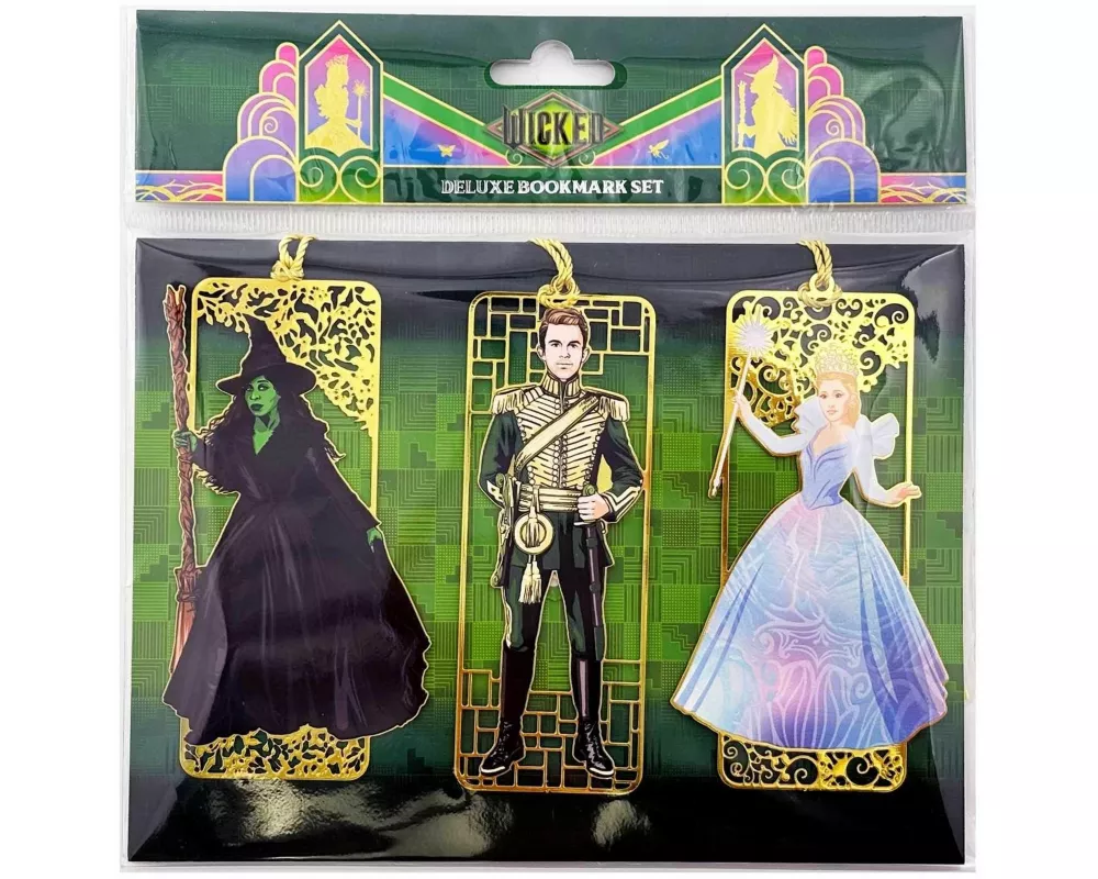 Wicked Deluxe Bookmark Set (Set of 3)