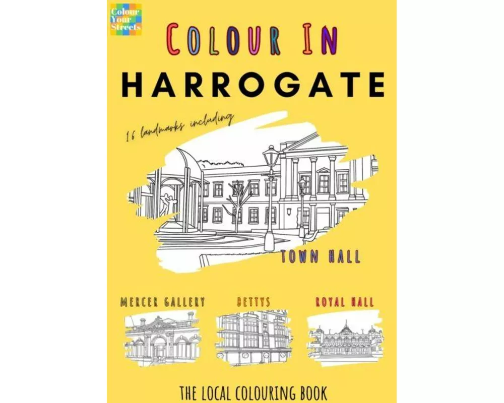 Harrogate Colouring Book (A4)