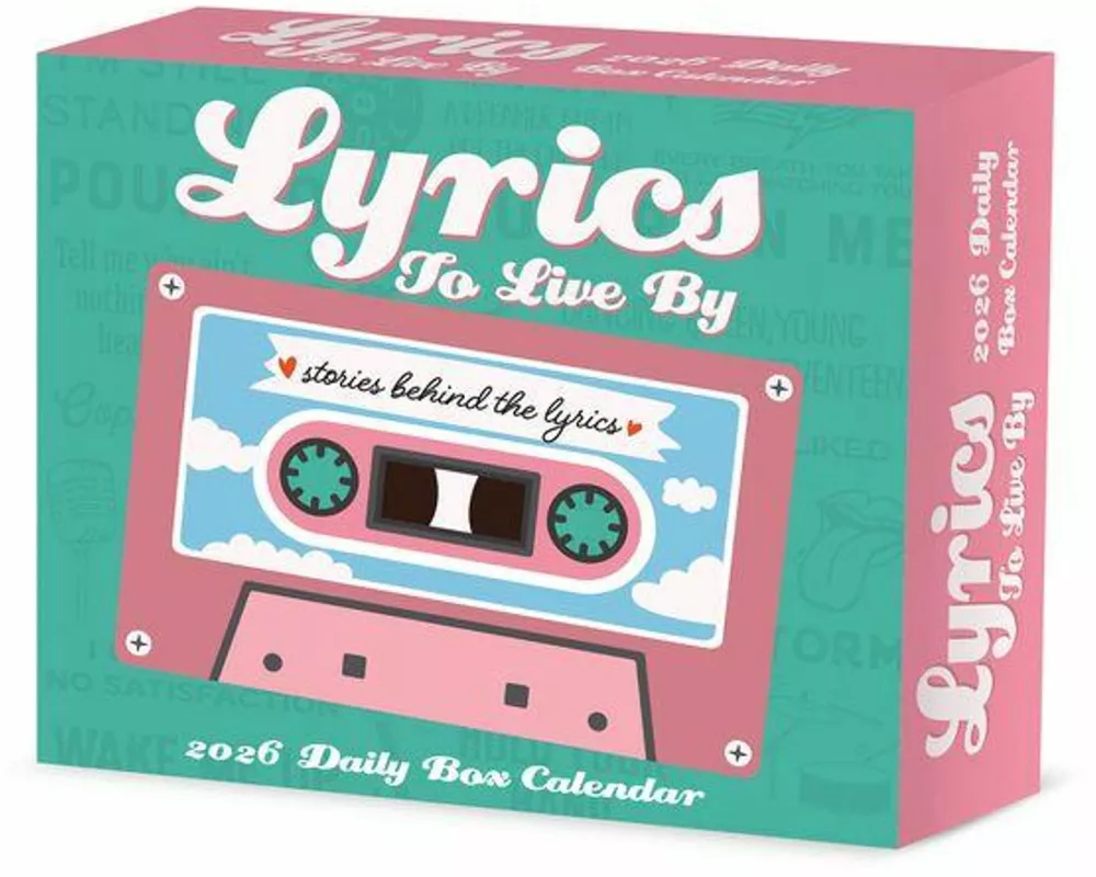 Lyrics to Live by 2026 Box Calendar