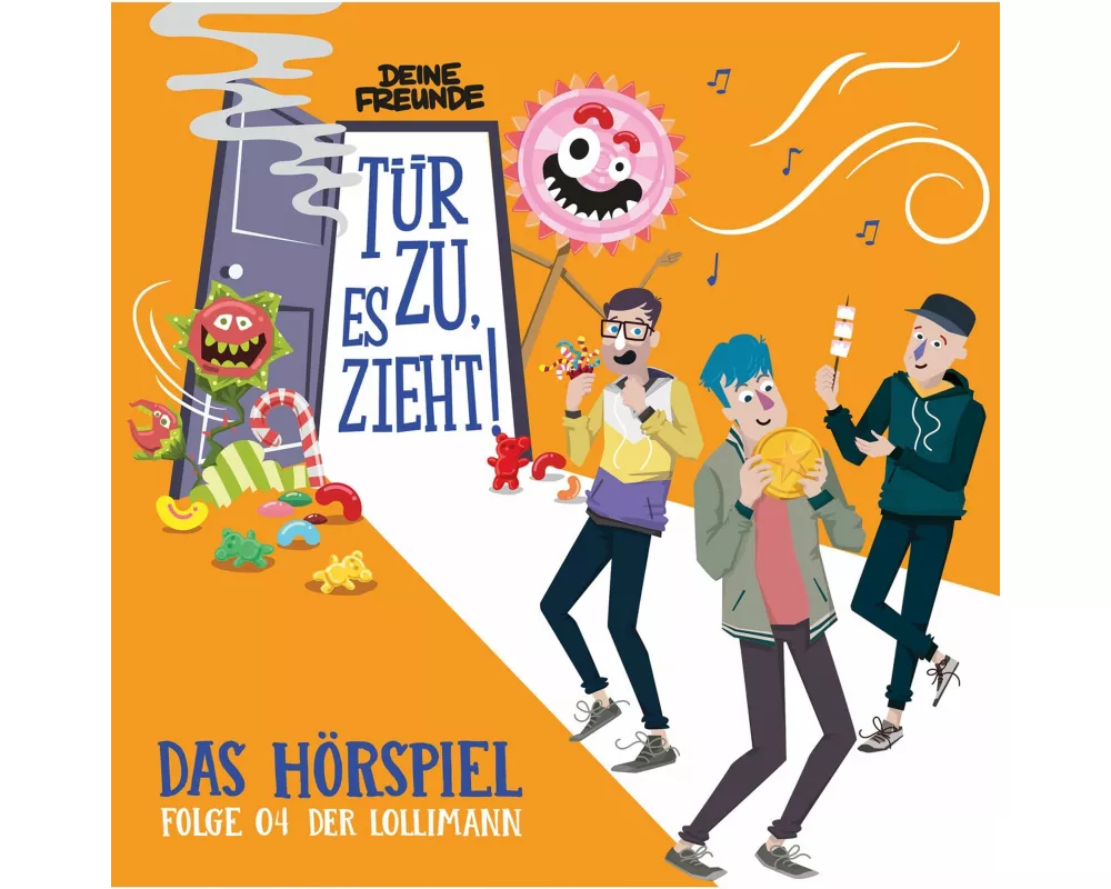 Tür zu, es zieht! Folge 04: Lollimann (Hörspiel)