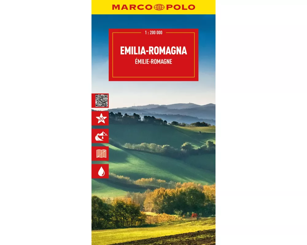 MARCO POLO Reisekarte Italien 06 Emilia Romagna 1:200.000