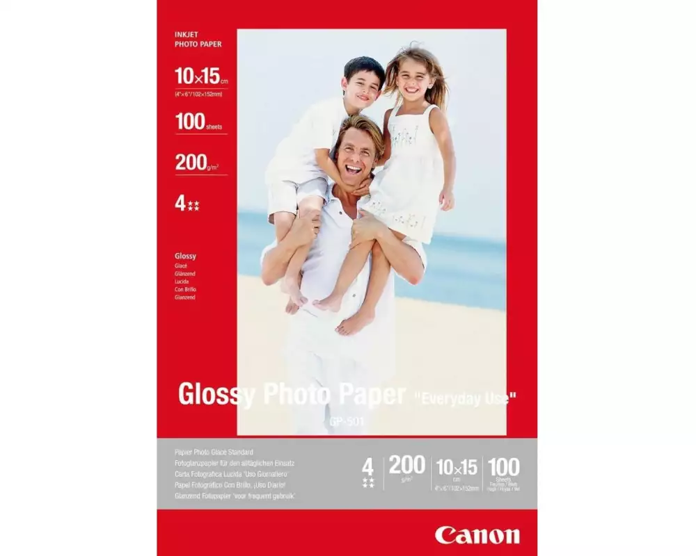 Canon Fotopapier 10 x 15 cm 200 g/m² 100 Stück