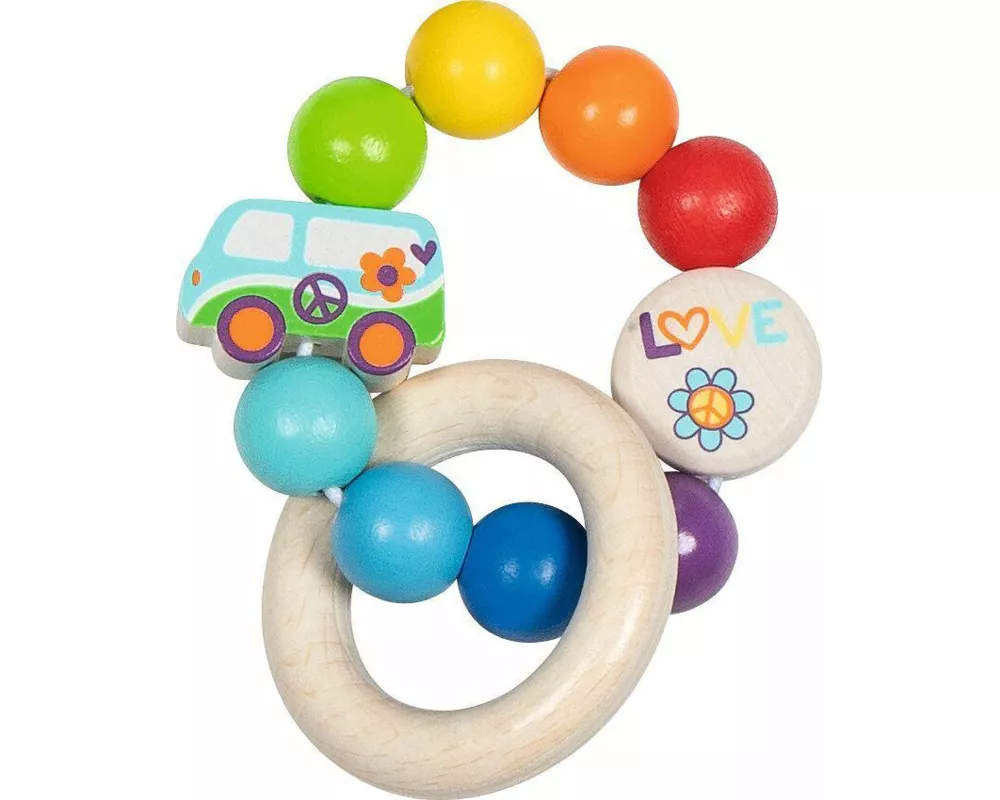 Greifling Elastik Regenbogen Van