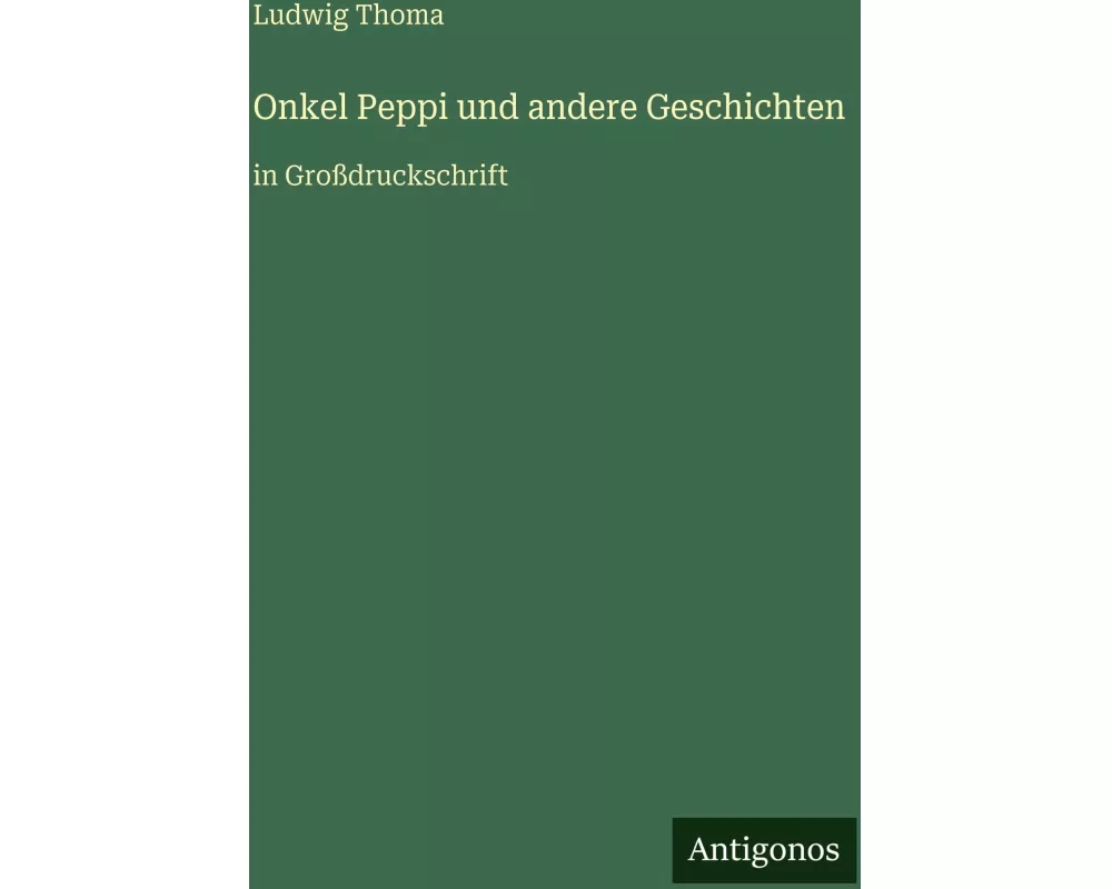 Onkel Peppi und andere Geschichten