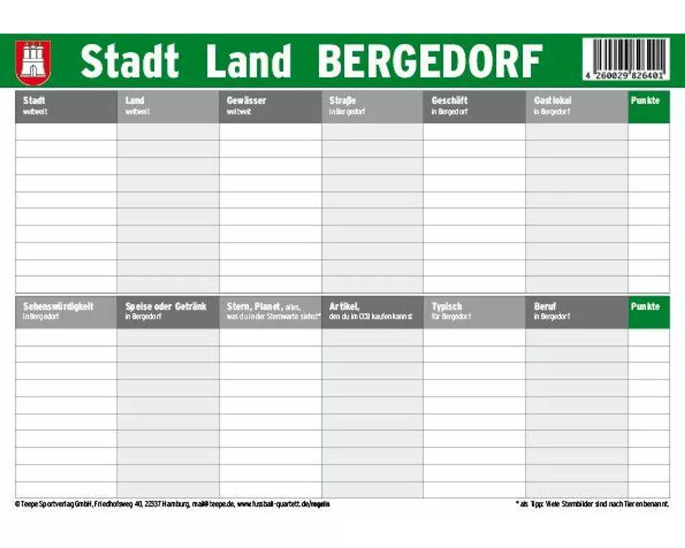 Hamburg: Stadt Land Bergedorf