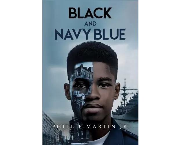 Black and Navy Blue