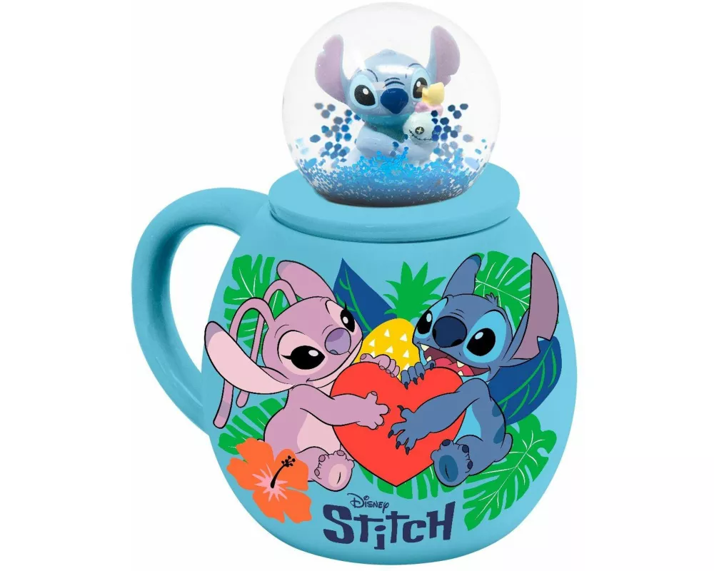 Stitch Snowglobe Mug