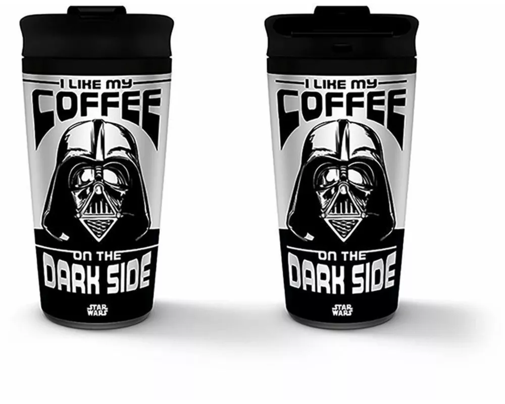 Star Wars (i Like My Coffee On The Dark Side) Metal Travel Mug