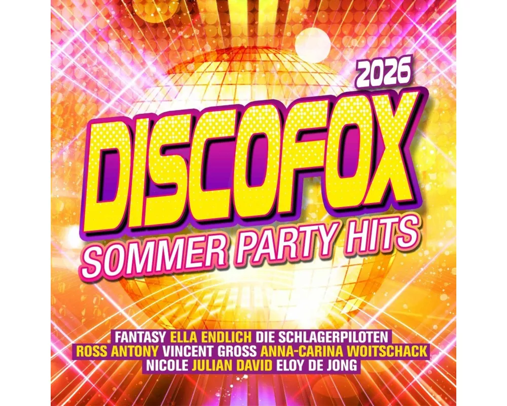 Discofox Sommer Party Hits 2026 (2CD)