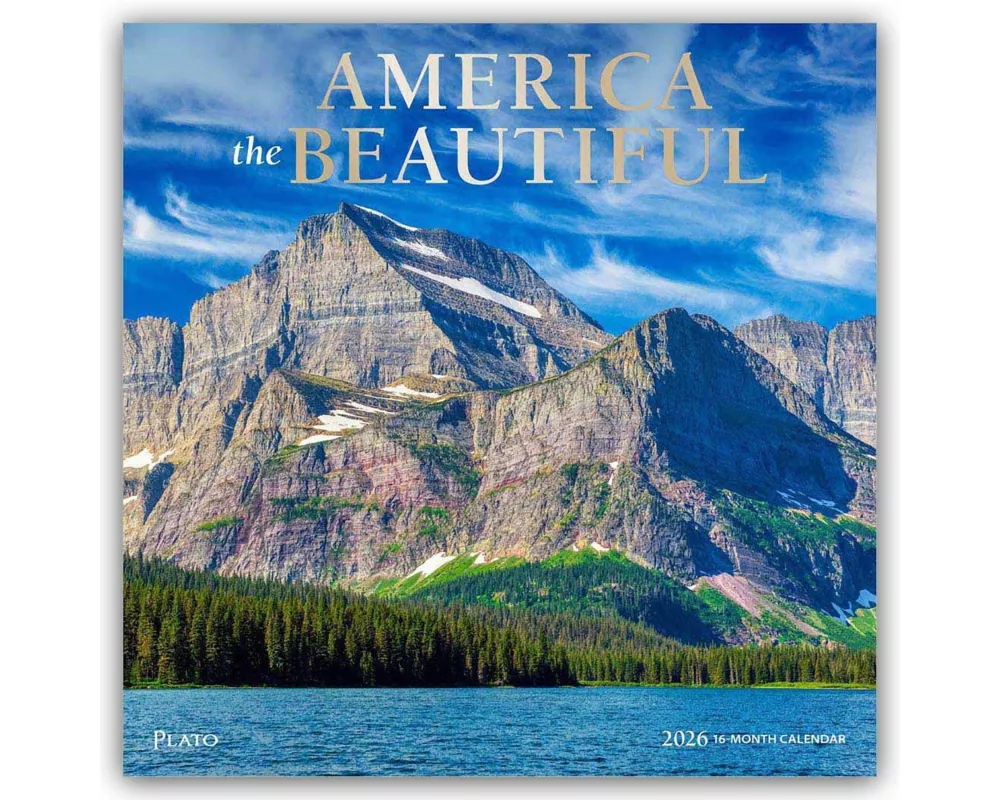 American the Beautiful - Schönes Amerika 2026 - 16-Monatskalender