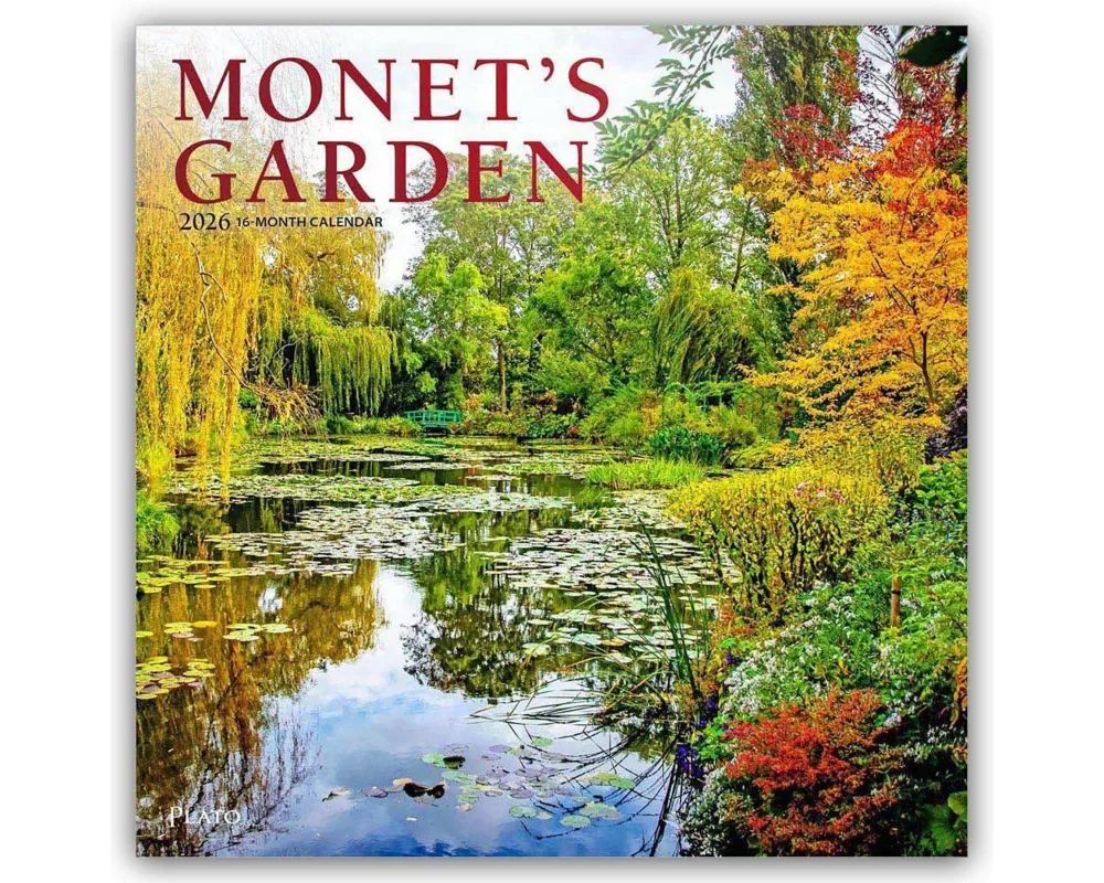 Monet's Garden - Monets Garten 2026 - 16-Monatskalender