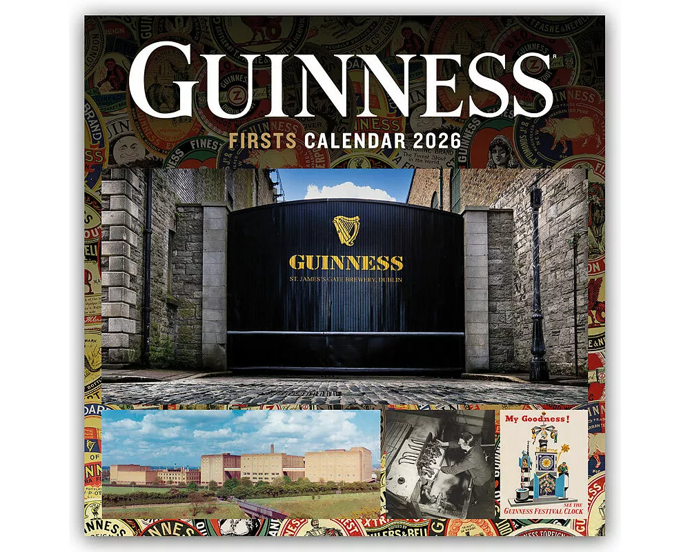 Guinness Firsts Square Wall Calendar 202