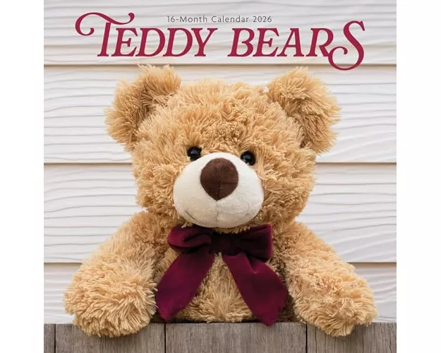 Teddy Bears Square Wall Sunday Start Cal