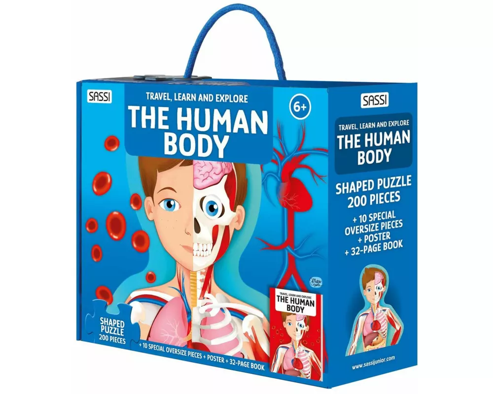 The human body. Travel, learn and explore