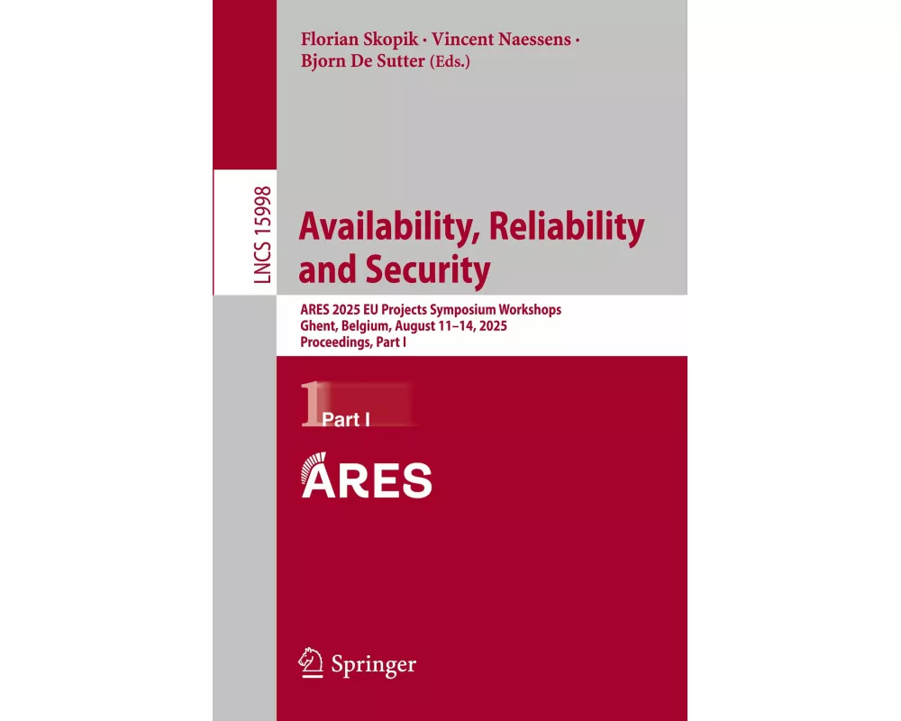 Availability, Reliability and Security