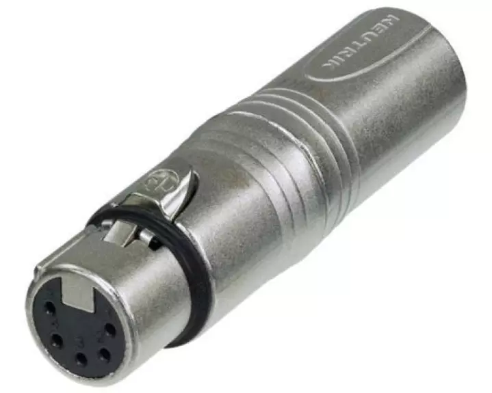 Neutrik DMX-Adapter NA3M5F
